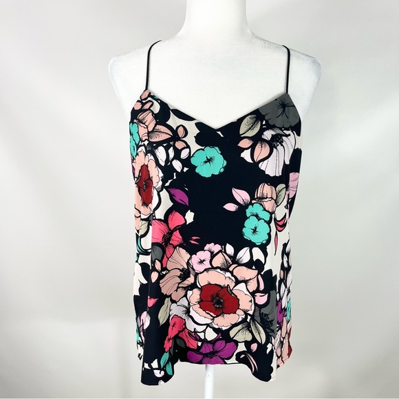 Express Tops - Express Floral Barcelona Cami Size Medium